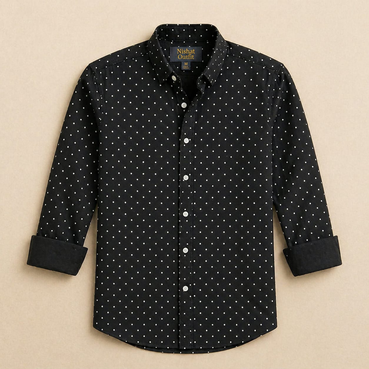 The Midnight Starlight Dotted Shirt - Image 2