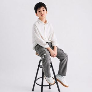 Playful Cargo Denim Joggers