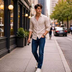 Men's Essential Slim-Fit Denim