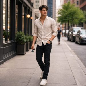 The Urban Slim Jean in Midnight Black