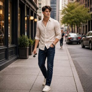 Men's Essential Slim-Fit Denim