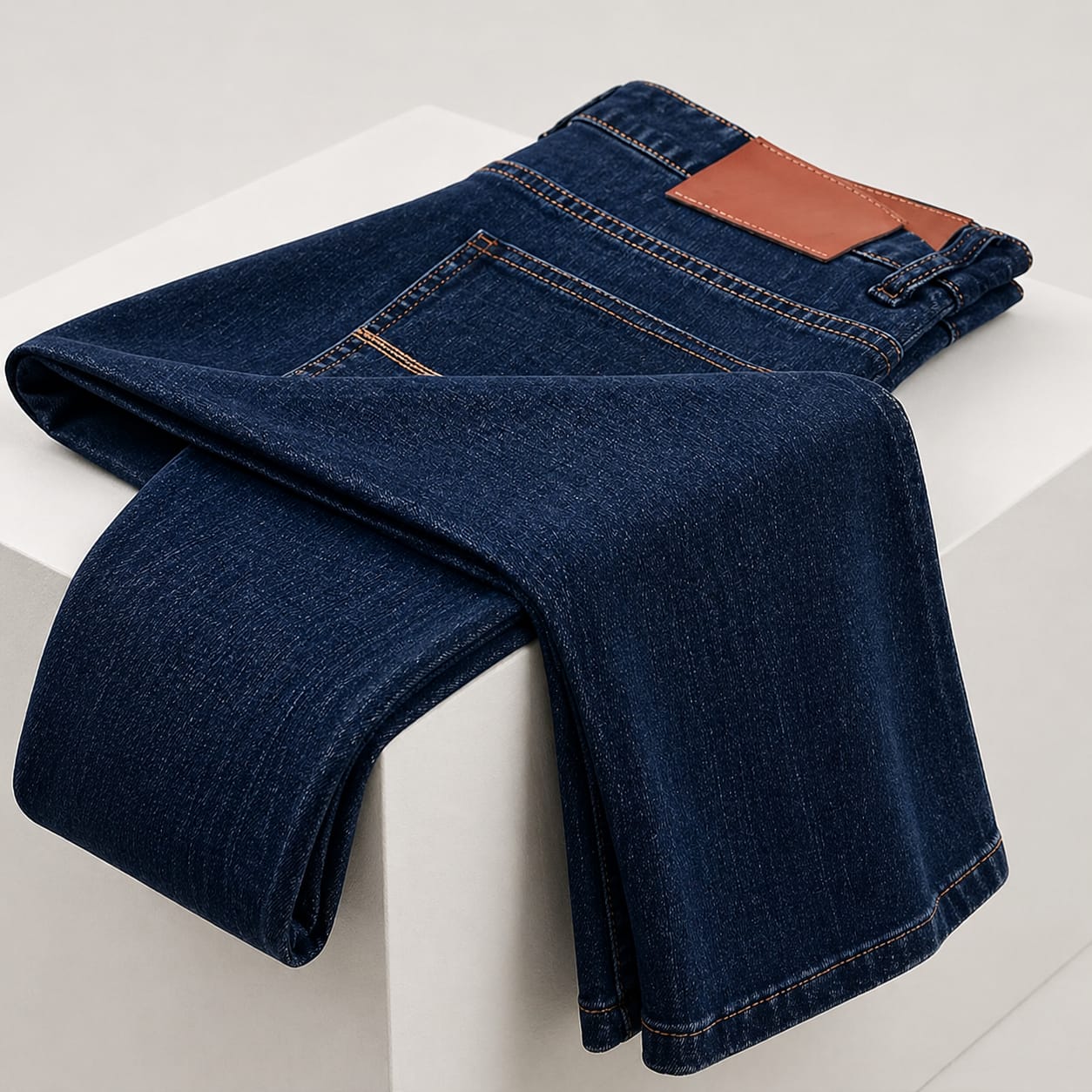 The Urban Straight Jean in Heritage Indigo - Image 3