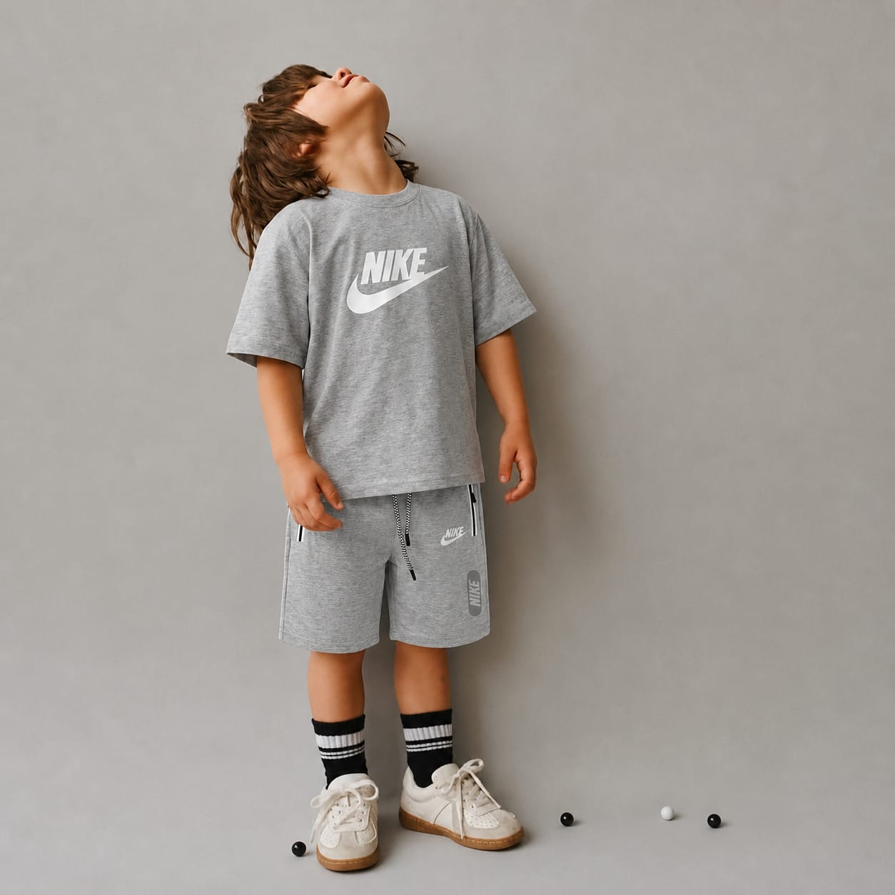 Boys' Essential Grey Active Set