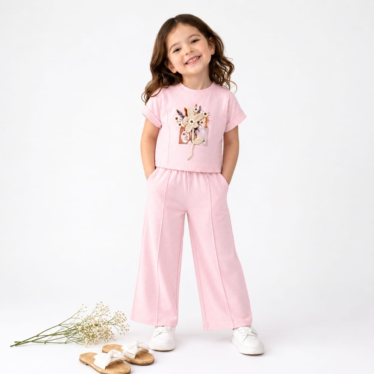 Blossom Pink Meadow Co-ord Set